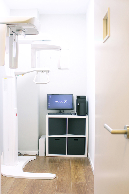 sala de rayos X de ECCO