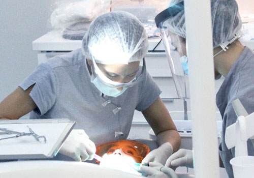 doctora de ECCO operando